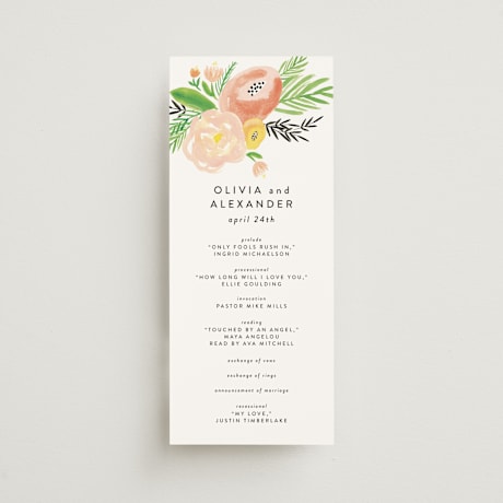 Wedding Programs