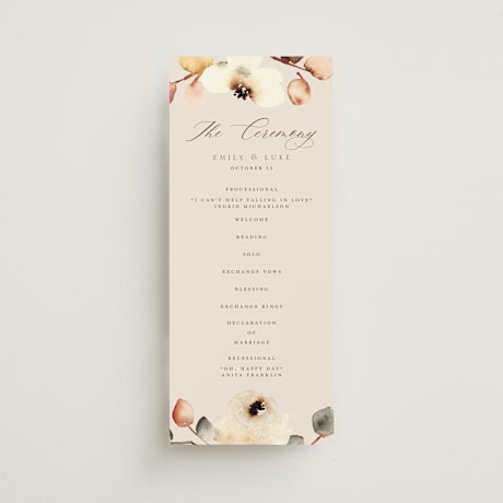 Wedding Programs