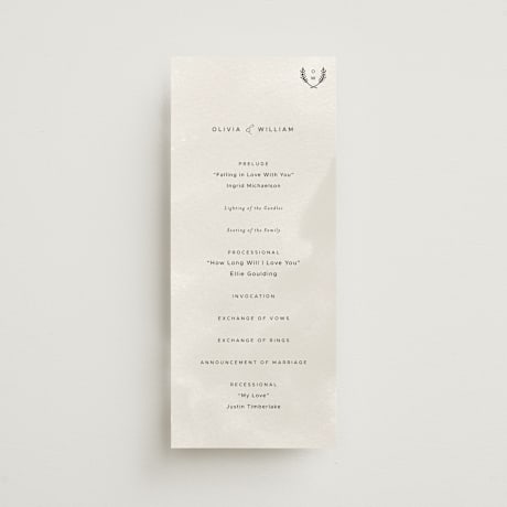 Wedding Programs