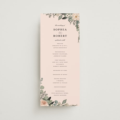 Wedding Programs