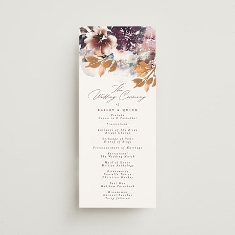 Wedding Programs