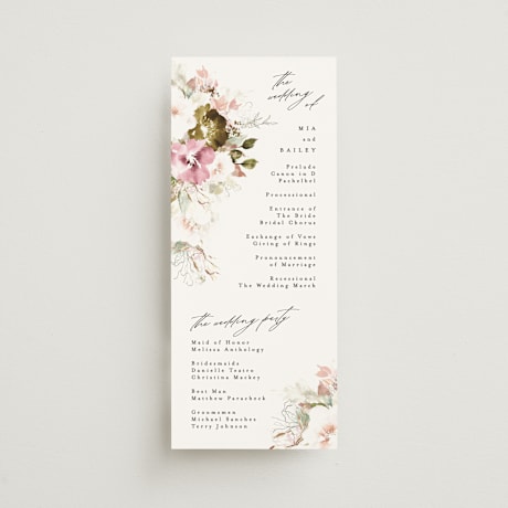 Wedding Programs