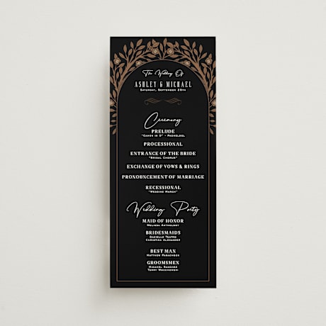 Wedding Programs