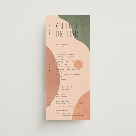Wedding Programs