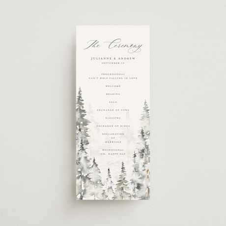 Wedding Programs