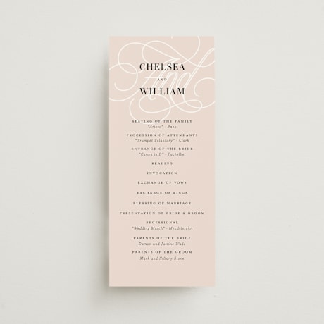 Wedding Programs