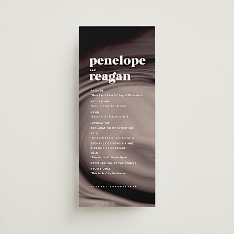 Wedding Programs