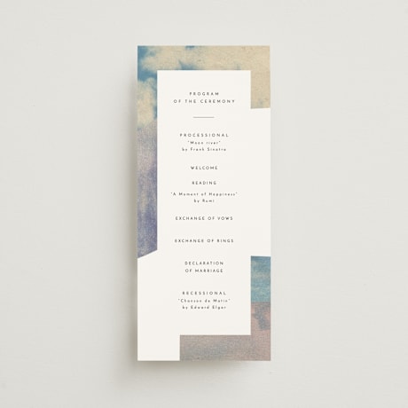 Wedding Programs