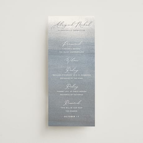 Wedding Programs