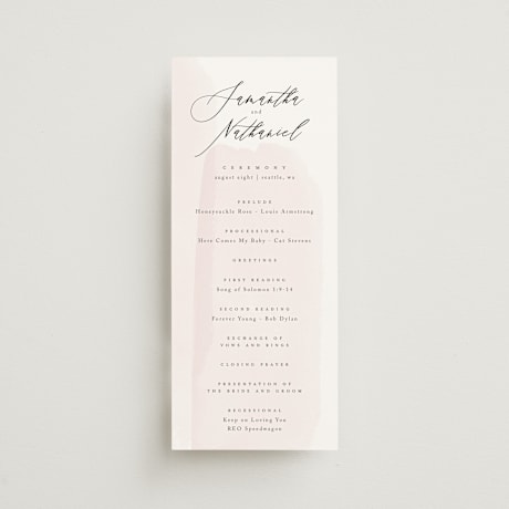 Wedding Programs