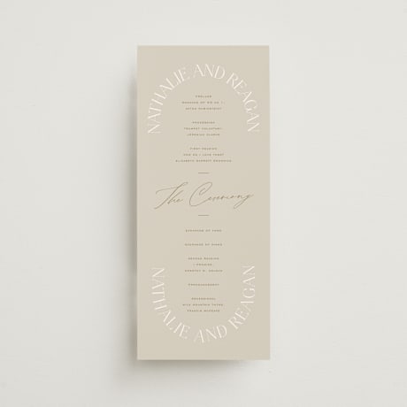 Wedding Programs