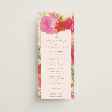 Wedding Programs