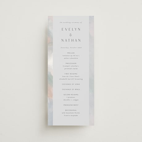 Wedding Programs