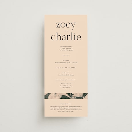 Wedding Programs