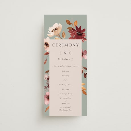 Wedding Programs