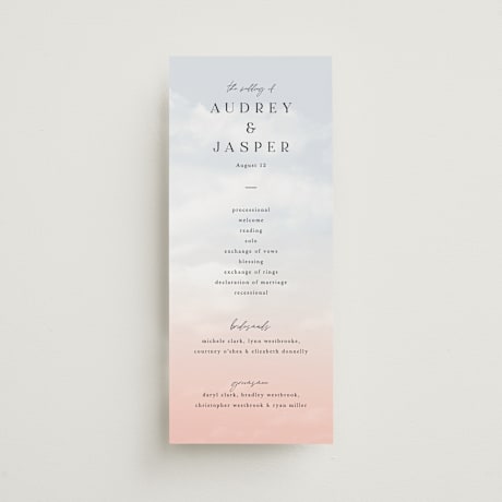 Wedding Programs