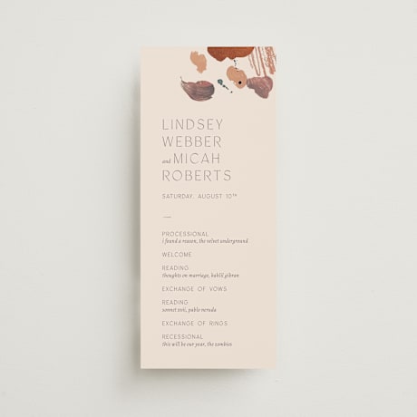 Wedding Programs