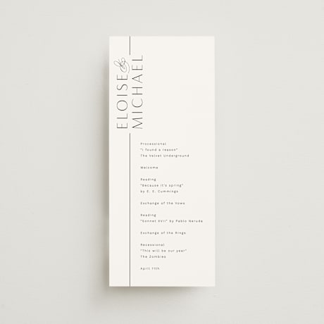Wedding Programs