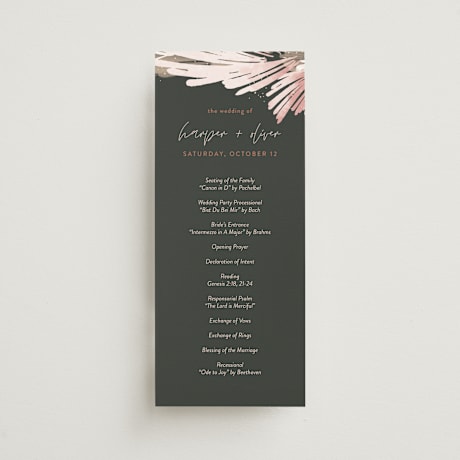Wedding Programs