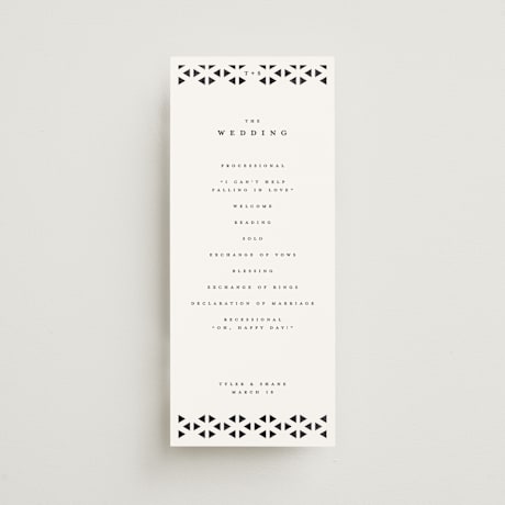 Wedding Programs