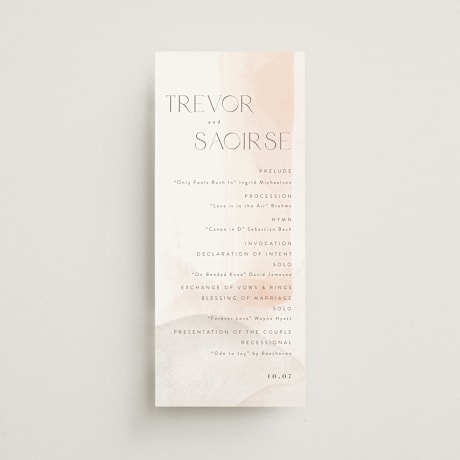 Wedding Programs