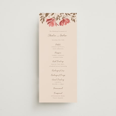 Wedding Programs