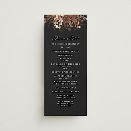 Wedding Programs