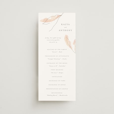 Wedding Programs
