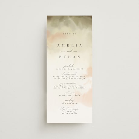 Wedding Programs