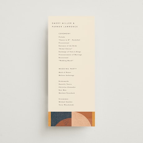Wedding Programs