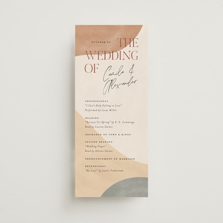 Wedding Programs