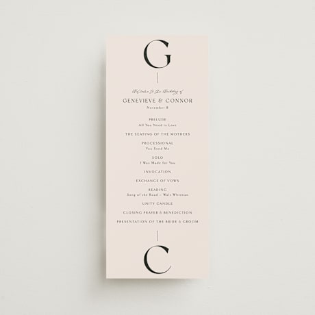 Wedding Programs