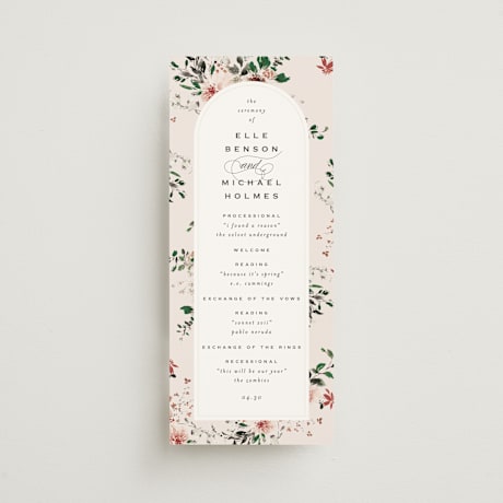 Wedding Programs