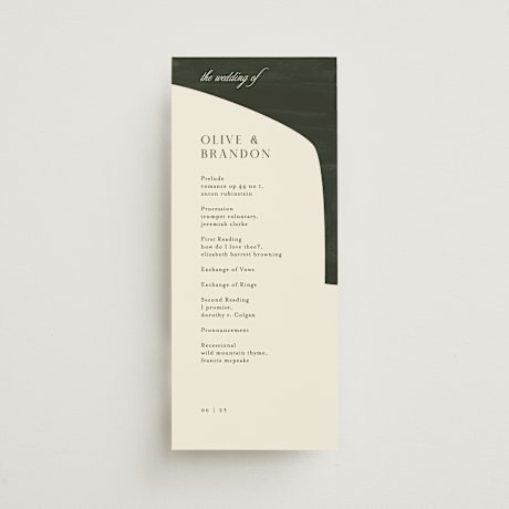 Wedding Programs