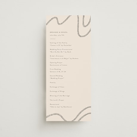Wedding Programs