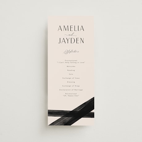 Wedding Programs
