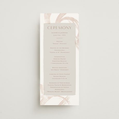 Wedding Programs