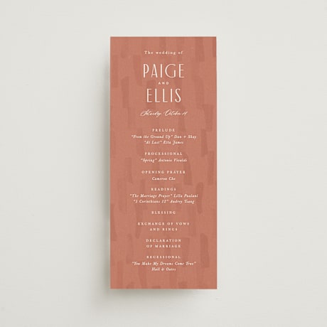 Wedding Programs