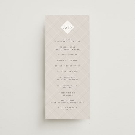 Wedding Programs