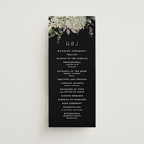 Wedding Programs