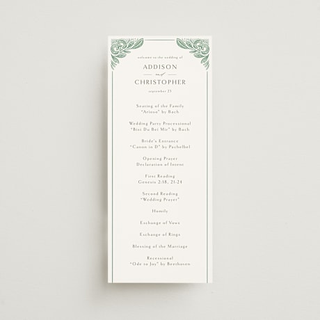 Wedding Programs