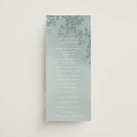 Wedding Programs