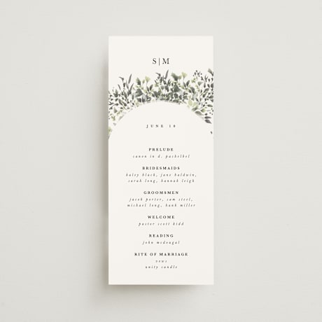 Wedding Programs