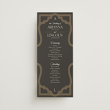 Wedding Programs