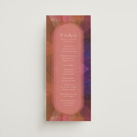 Wedding Programs