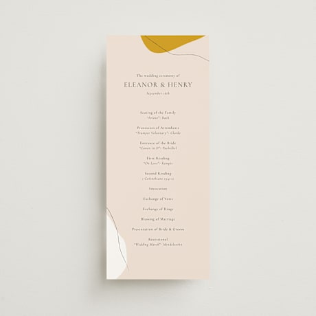 Wedding Programs