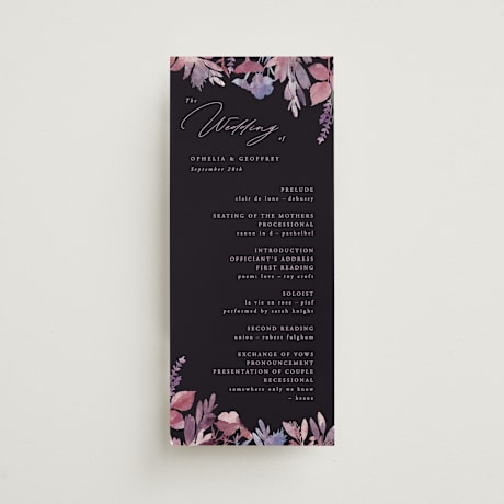 Wedding Programs