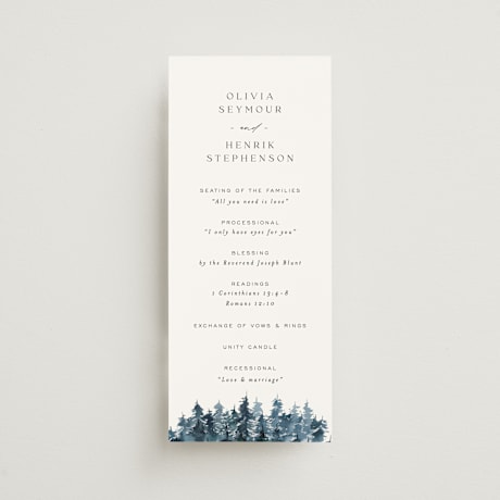 Wedding Programs