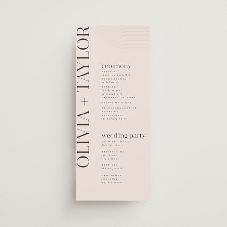 Wedding Programs