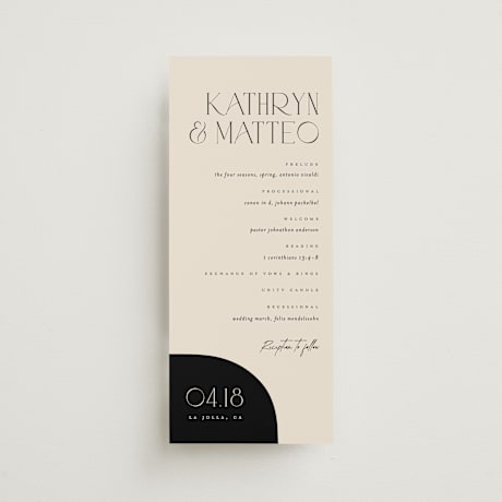 Wedding Programs